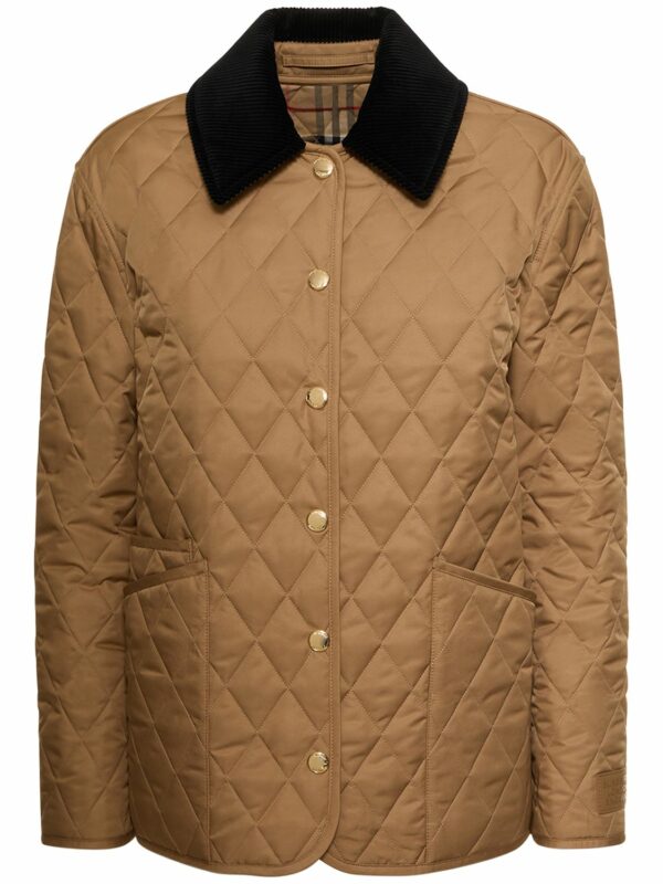 Dranefeld Quilted Buttoned Short Jacket