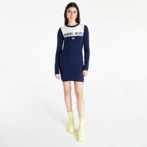 Dress TOMMY JEANS Archive 1 Sweater Dress Twilight Navy M