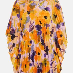 Dries Van Noten Floral pleated top