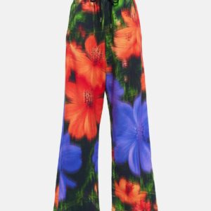 Dries Van Noten Printed cotton sweatpants