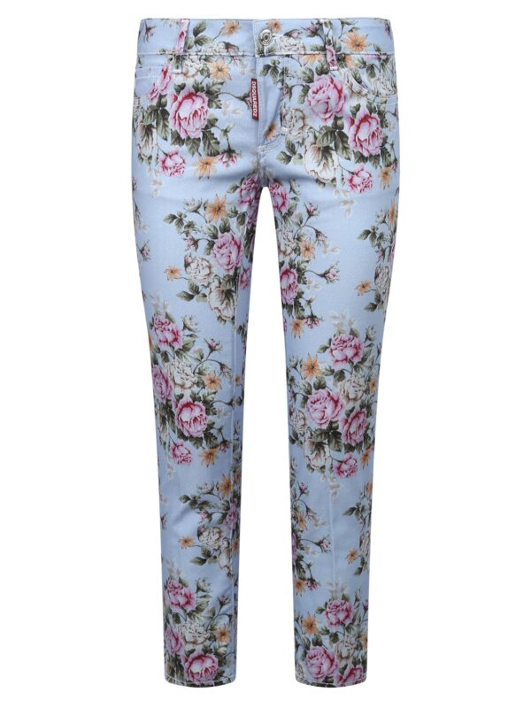 Dsquared2 Flower Print Jeans