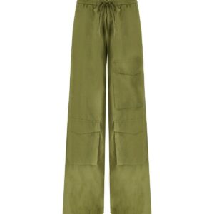 ESSENTIEL ANTWERP FOPY KHAKI GREEN CARGO PANTS