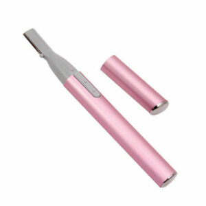 (Electric Eyebrow Razor(PINK)) Ladies Shaver Electric Eyebrow Razor Trimmer Shaper Bikini Legs Hair Remover