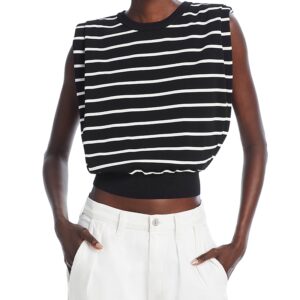 Endless Rose Stripe Pleated Knit Top