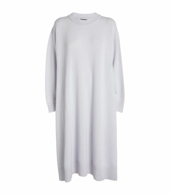 Eskandar Cashmere A-Line Sweater Dress