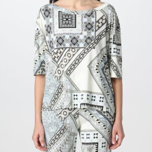 Etro top in printed viscose