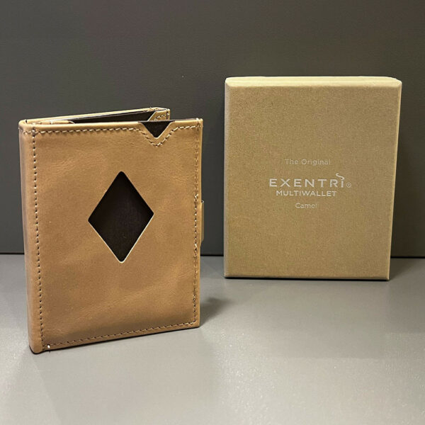 Exentri RFID Multi Wallet - Camel