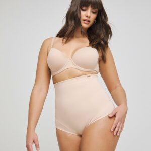 FIGLEAVES Shapewear Smoothing Shaping Waist Nipper Latte