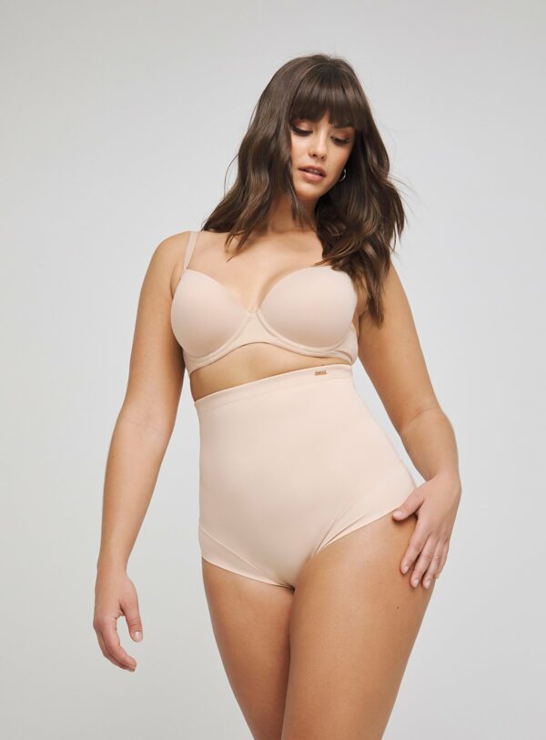 FIGLEAVES Shapewear Smoothing Shaping Waist Nipper Latte