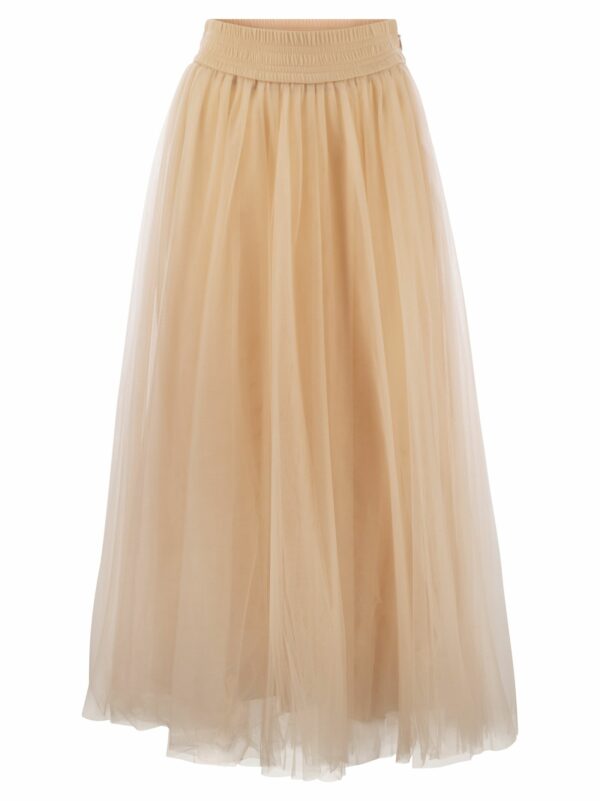 Fabiana Filippi Tulle Midi Skirt