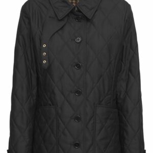 Fernleigh Quilted Nylon Buttoned Jacket