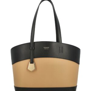 Ferragamo Charming Logo-printed Top Handle Bag