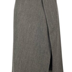 Ferragamo Wrap Midi Skirt