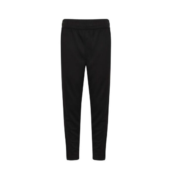 Finden And Hales Kids/Boys Knitted Tracksuit Pants (11-12 Years) (Black/White)