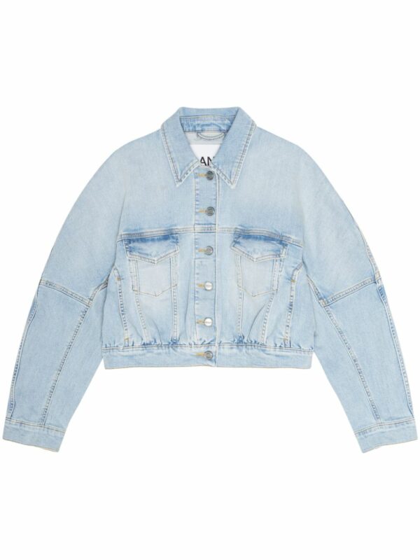 GANNI- Denim Bomber Jacket