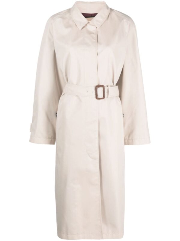 GUCCI- Cotton Gabardine Trench Coat