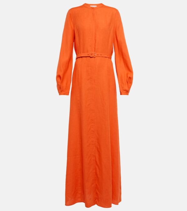 Gabriela Hearst Massey linen maxi dress