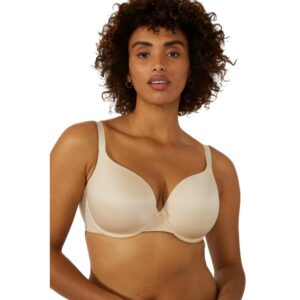 Gorgeous Womens/Ladies T-Shirt Bra (34E) (Nude)