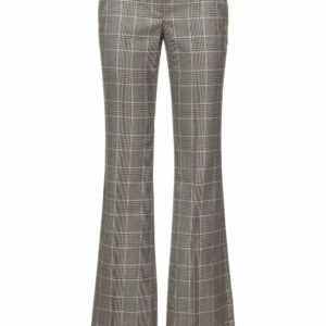 Haylee Wool Crepe Tailored Flared Pants