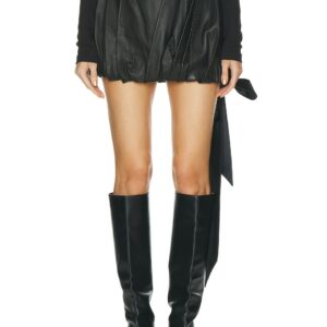 Helmut Lang Bubble Skirt in Black - Black. Size 2 (also in 0, 4).