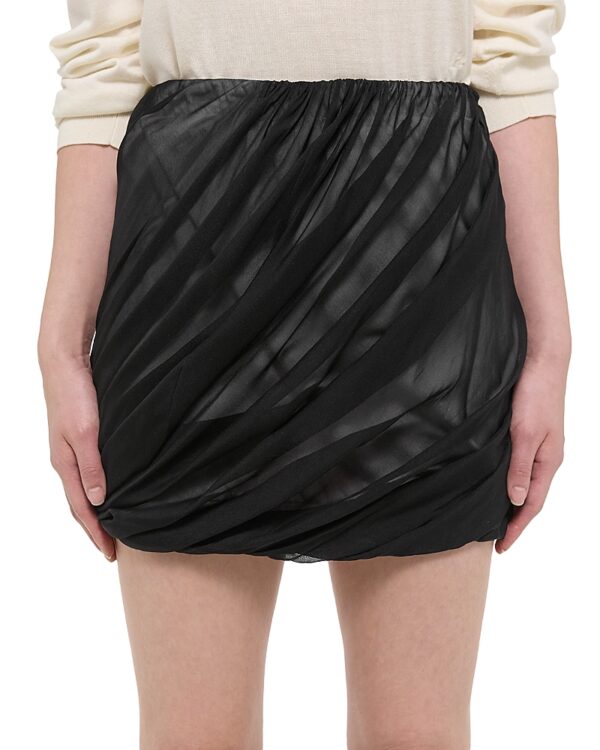 Helmut Lang Silk Bubble Skirt