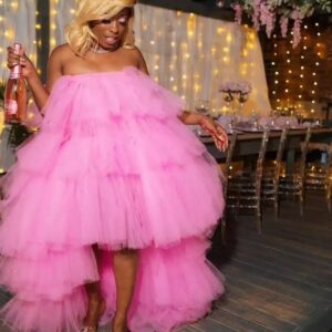 High Low Tulle Tutu Skirt Dress