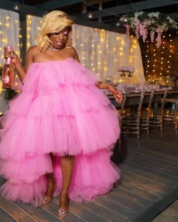 High Low Tulle Tutu Skirt Dress