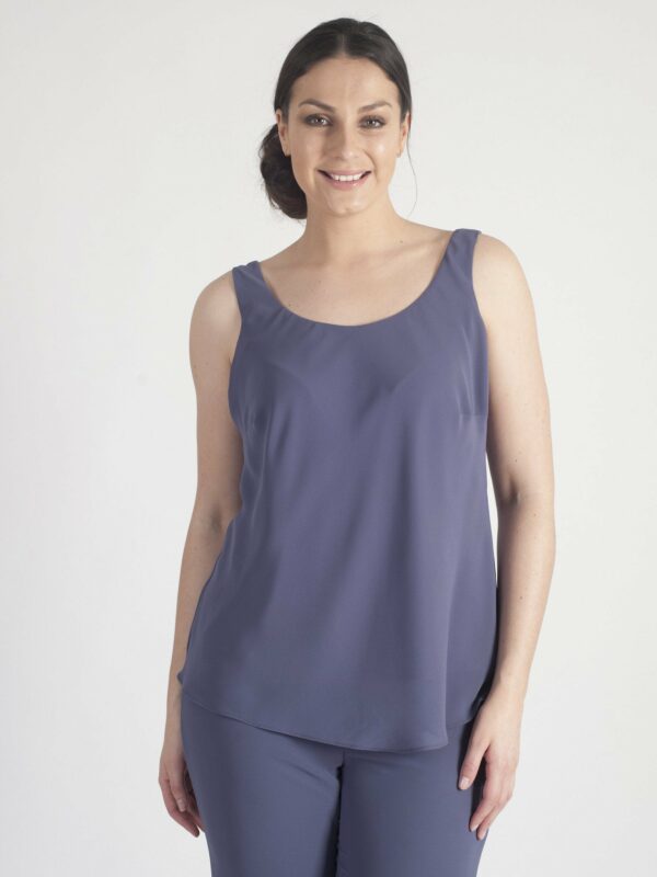 Hyacinth Chiffon Camisole