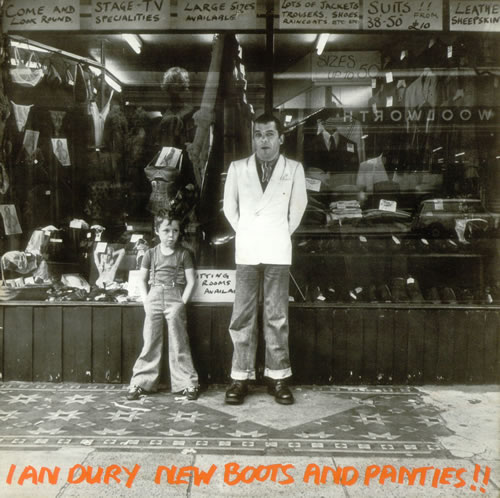 Ian Dury New Boots And Panties + Insert 1979 Portugese vinyl LP SEEZ4NP