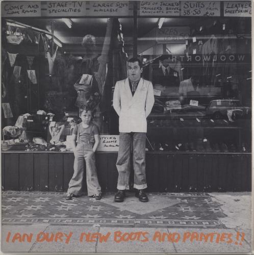 Ian Dury New Boots And Panties!! - Orange 2017 UK vinyl LP DEMREC226