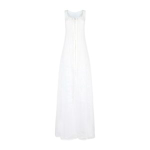 Jacquemus Long Negligee Ribbon Detail Dress