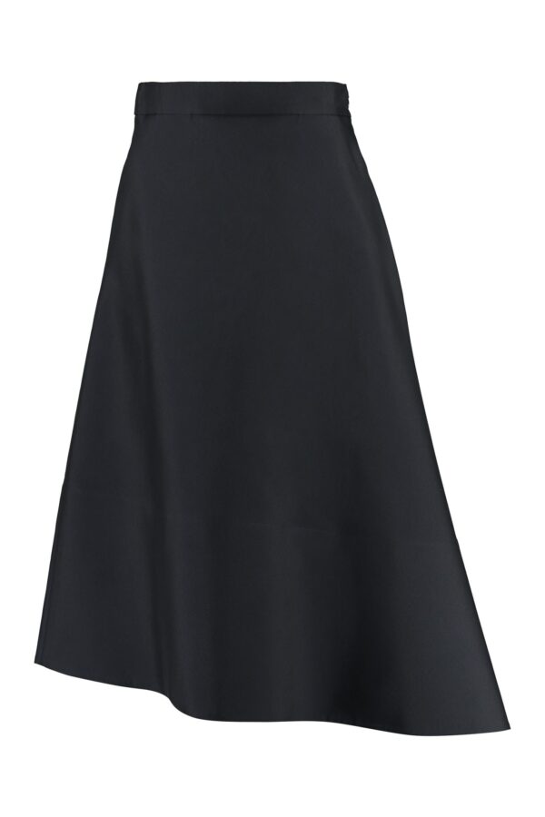 Jil Sander A-line Midi Skirt