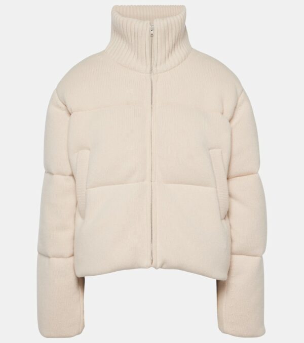 Joseph Cropped wool puffer jacket