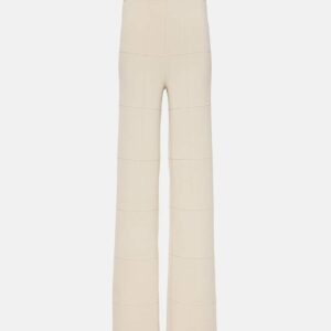 Joseph Knitted high-rise straight pants