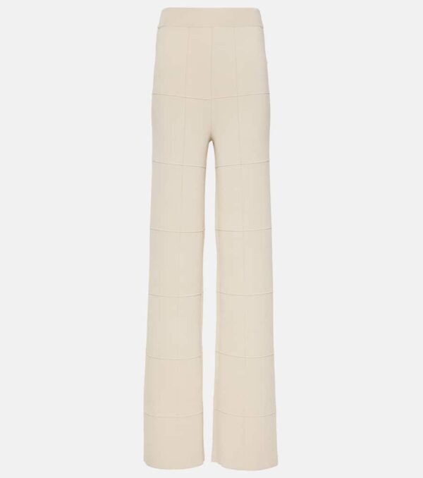 Joseph Knitted high-rise straight pants