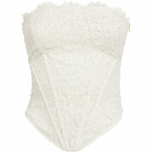 Kiki De Montparnasse Lace Beaded Corset