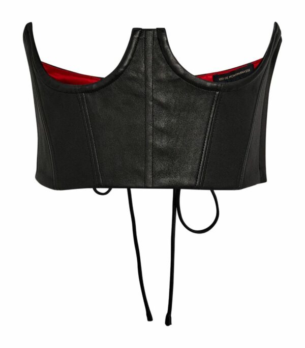 Kiki De Montparnasse Leather Underbust Corset