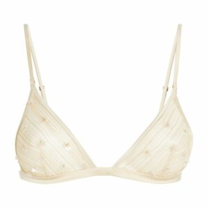 Kiki De Montparnasse Silk Forget Me Not Wireless Bra