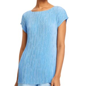 Lafayette 148 New York Pleated Dolman Sleeve Top