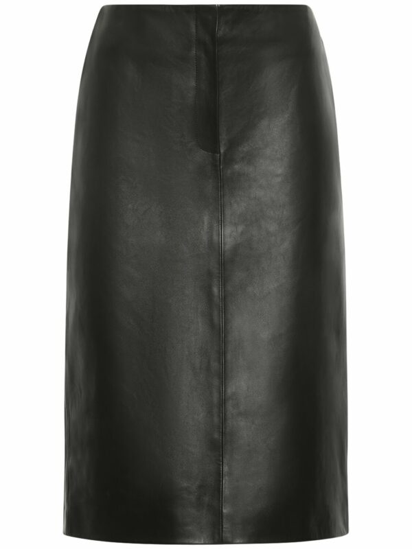 Leather Pencil Skirt