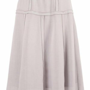 Light Grey Tiered Skirt