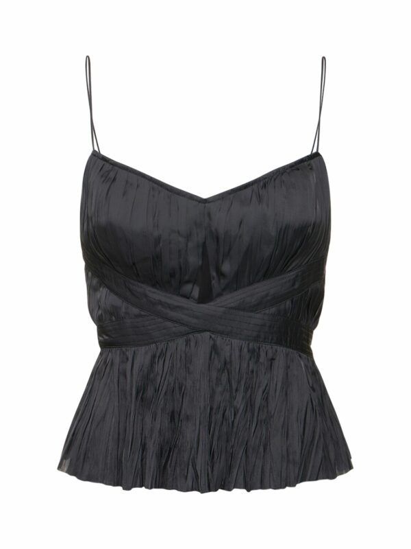 Lise Pleated Tech Top