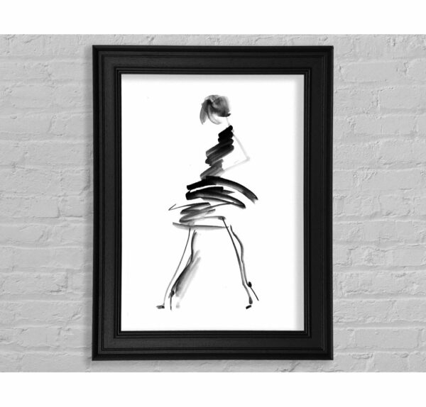 Little Black Dress 2 - Single Picture Frame Print