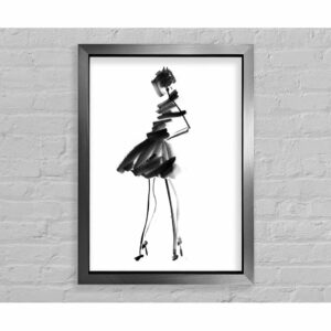 Little Black Dress - Single Picture Frame Art Prints