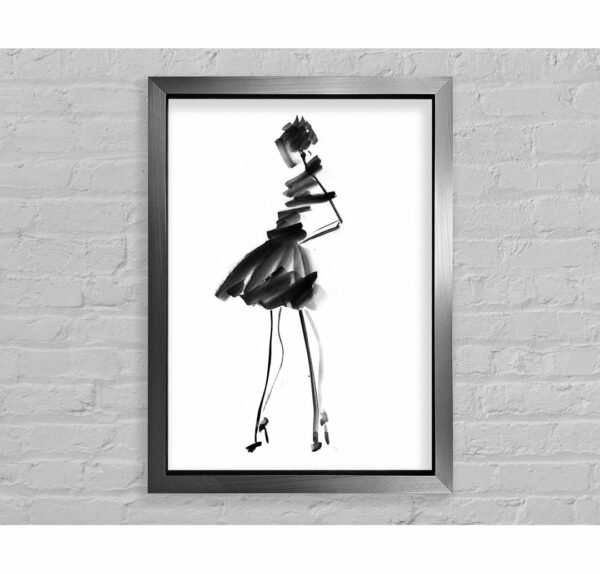 Little Black Dress - Single Picture Frame Art Prints