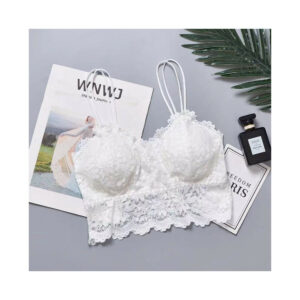 (M, white) Sexy Bra Women Bralette Sexy Lingerie Underwear