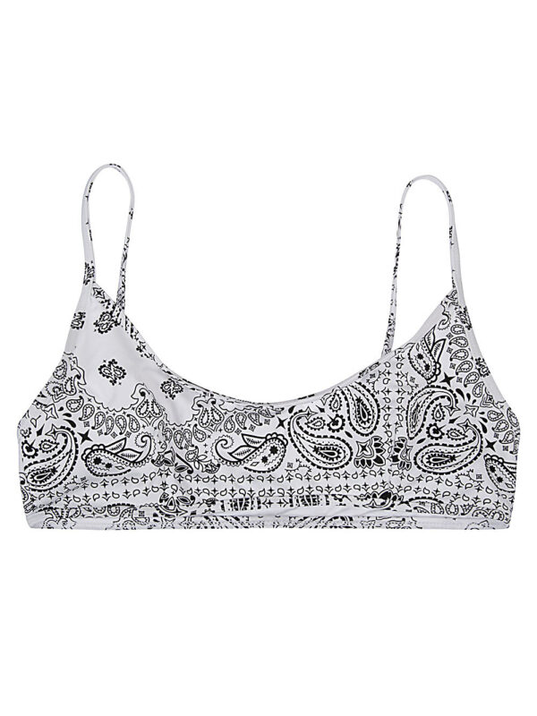 MC2 SAINT BARTH- Bandana Print Bandeau Bikini Top