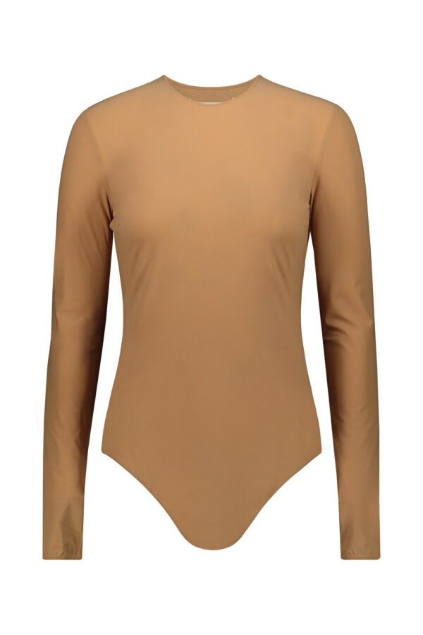 Maison Margiela Stretch-jersey Long Sleeve Bodysuit