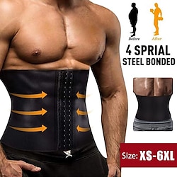 Man Slimming Body Shaper Male Waist Trainer Cincher Corset Men Body Modeling Belt Tummy Control Shapers Strap Fitness Shapewear