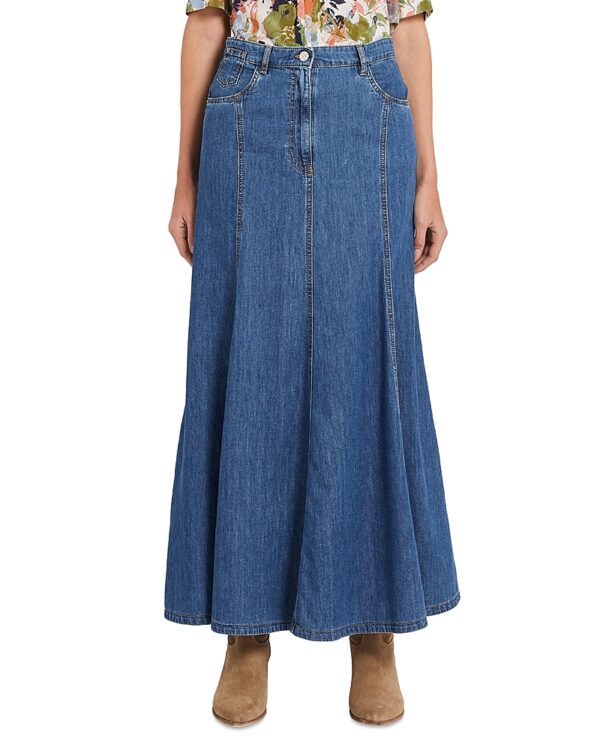 Marella Denim Mermaid Maxi Skirt